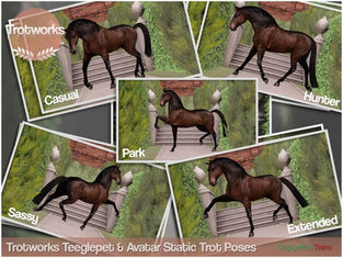 [Trotworks] Teeglepet & Avatar Trot Poses