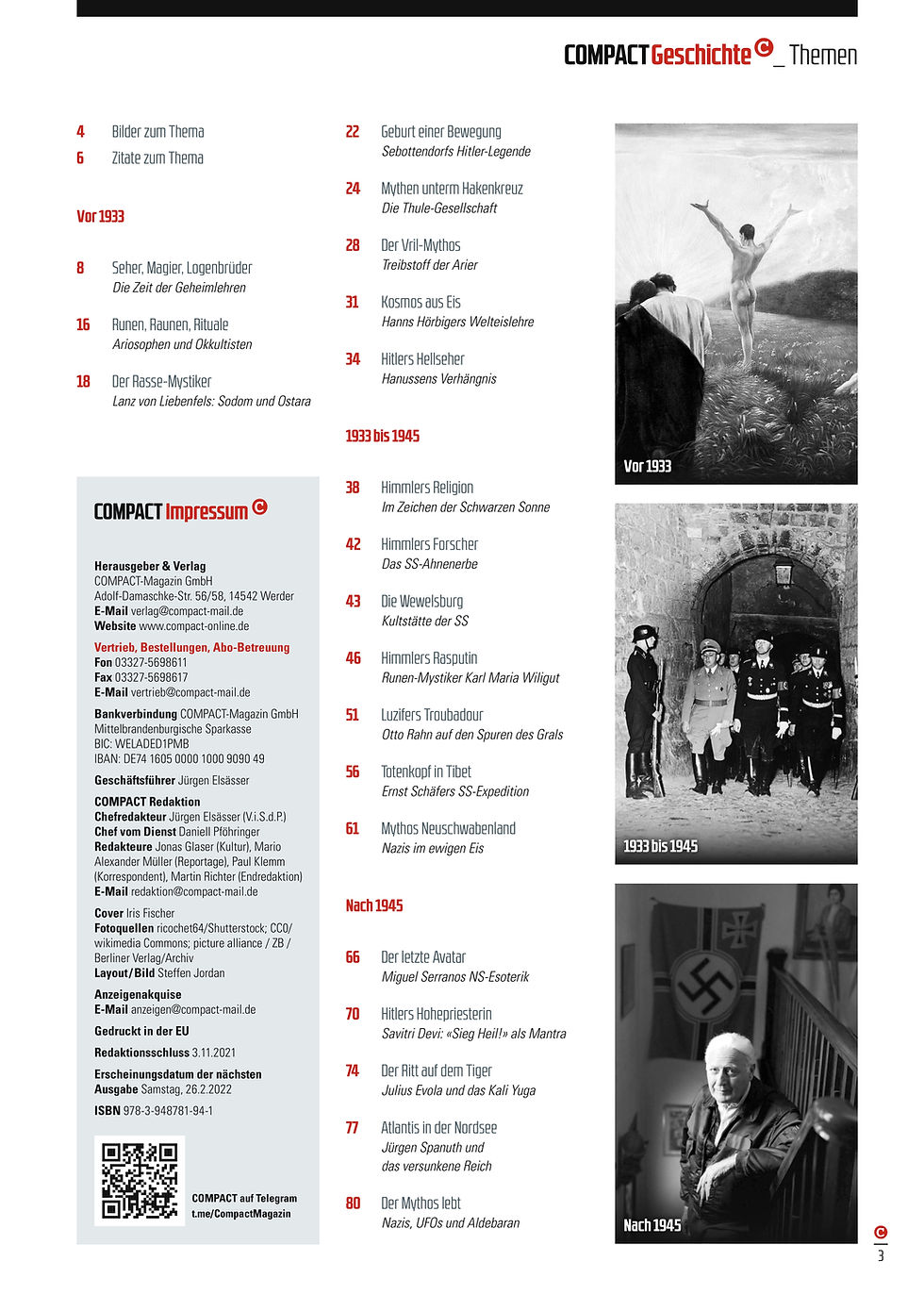 Miniaturbild: COMPACT-Geschichte 14: Das okkulte Reich