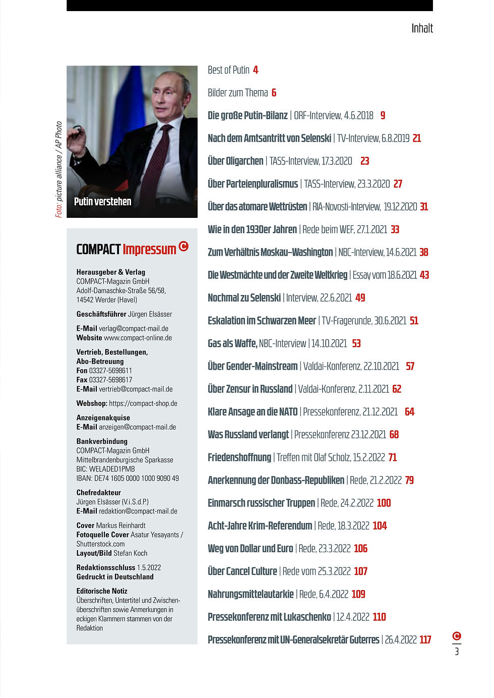 Miniaturbild: Edition 10: Putin verstehen