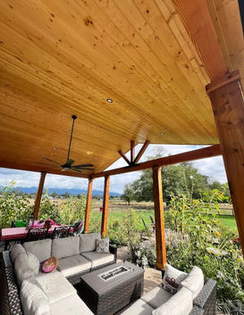 backyard gazebo covered patio