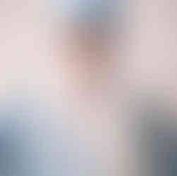 man wearing blue