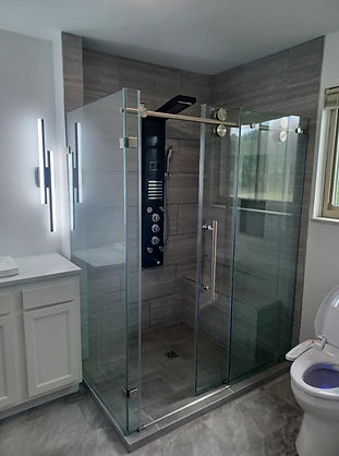 Custom Tiled Shower