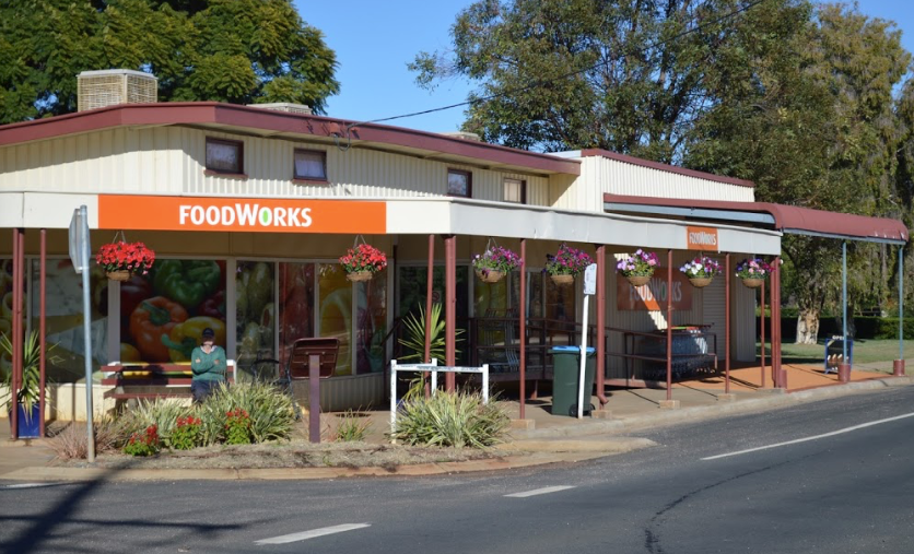Foodworks, well stocked if you catch the opening hours.