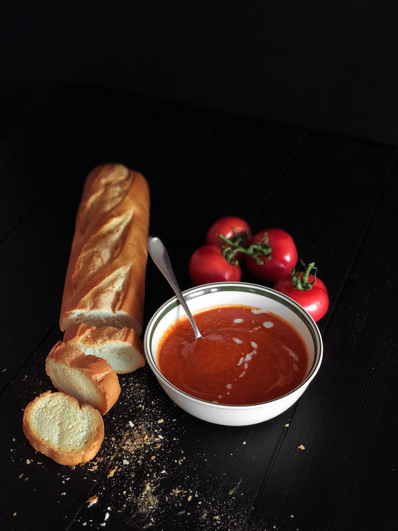 recipe no. 9: roasted red pepper & tomato soup