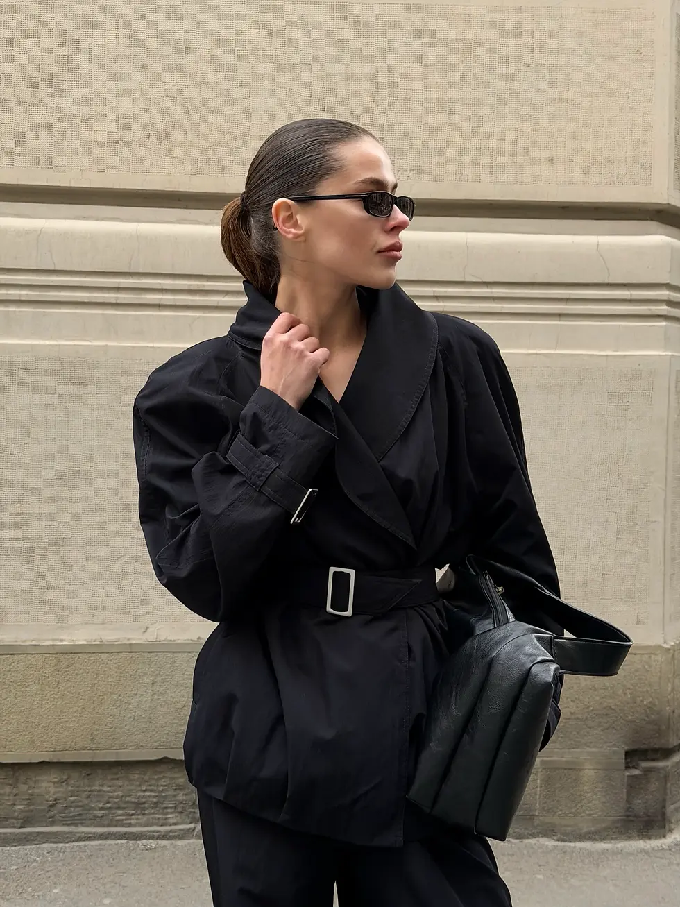 Прев'ю: Light Trench Jacket black