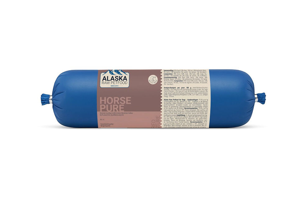 Miniaturebillede: Alaska raw petfood Hest “pure”
