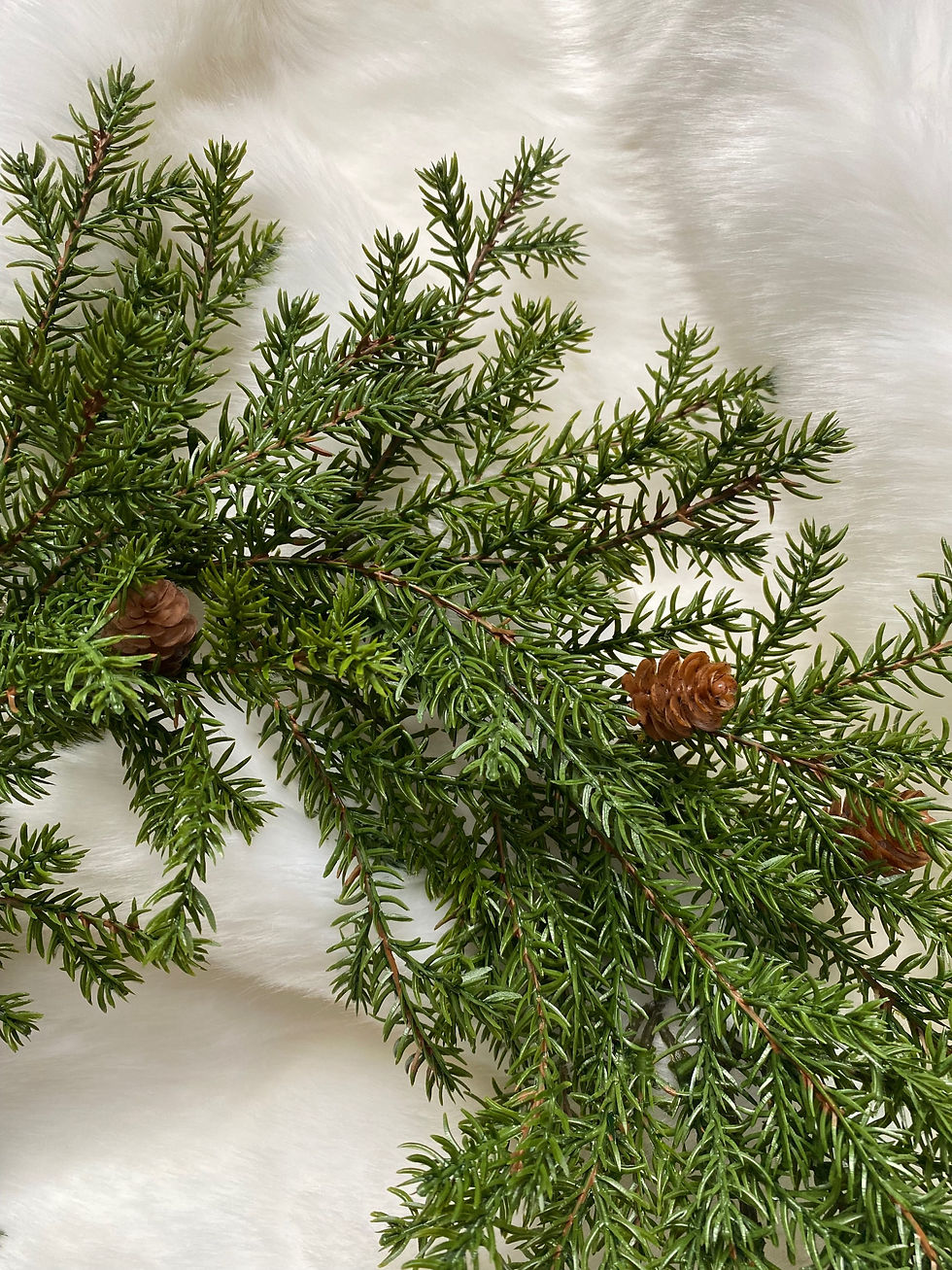 Thumbnail: Faux Pine Cone Garland 180cm