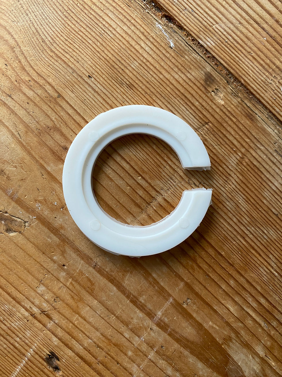 Thumbnail: Nautral/Grey Wicker Rattan Lampshade 30cm