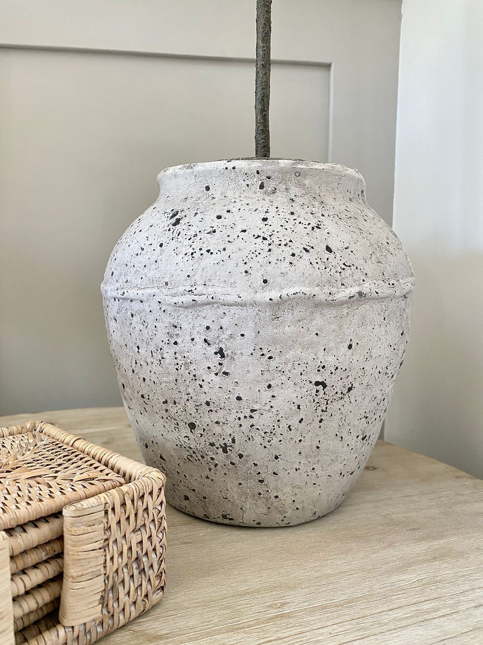 Thumbnail: Rustic Terracotta Stone Effect Vase Planter
