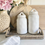 Thumbnail: Nordic White Glass Storage Jar Large