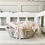 Thumbnail: White Wash Rattan Tray Basket 50cm