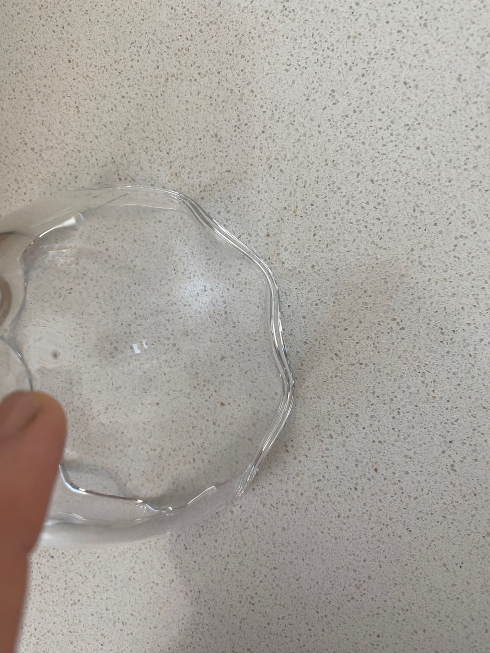 Thumbnail: Large Glass Bunny Ear Jar 21cm SECOND