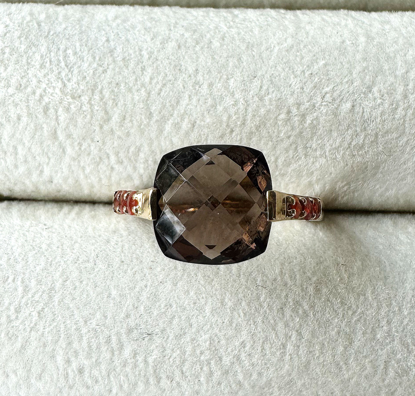 Vintage Smokey Quartz Ring