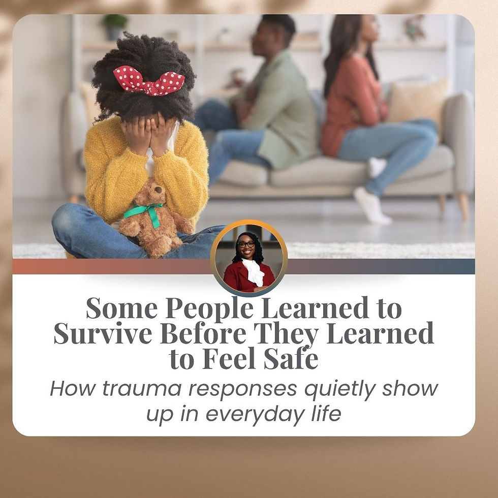 When people hear the word trauma, they often picture one major event. Something dramatic. Something obvious. Something people can clearly point to and say, “That is what caused it. ”But in real life, emotional wounds are not always visible that way.