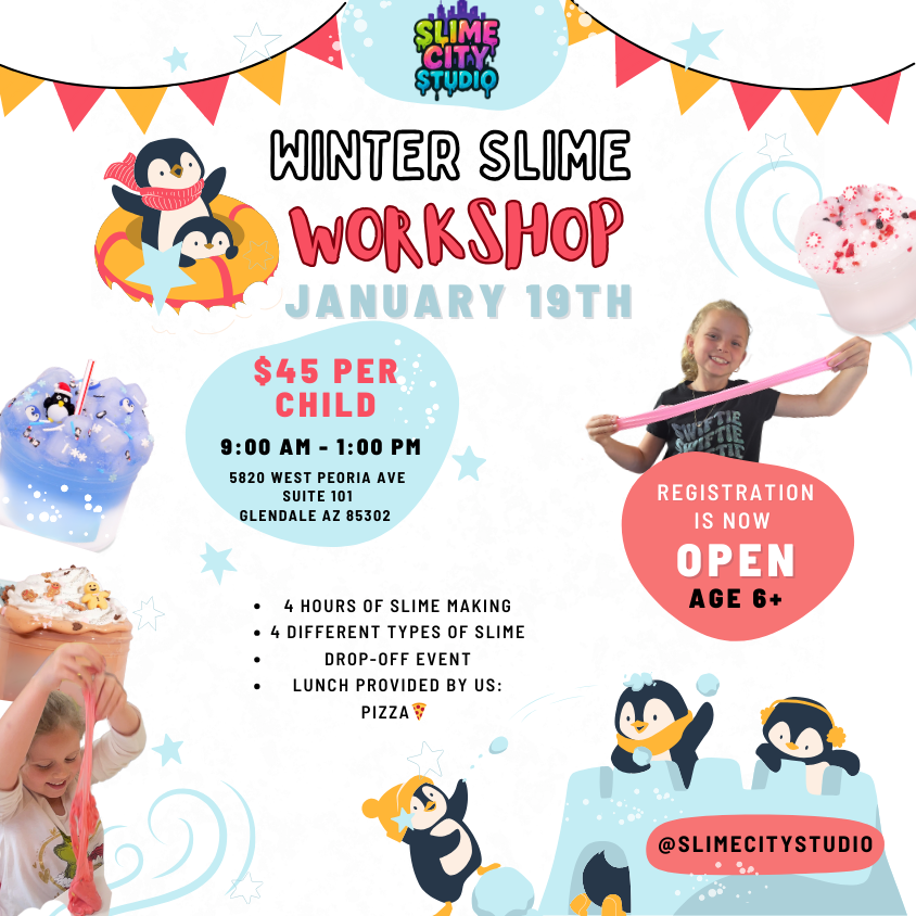 Winter Slime Workshop
