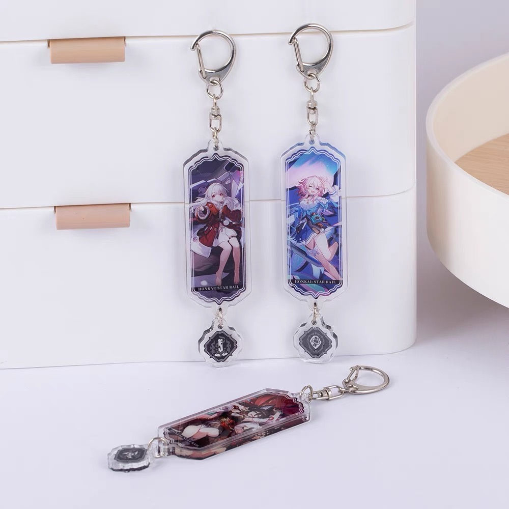 Honkai Starrail Keychain [All characters are available]