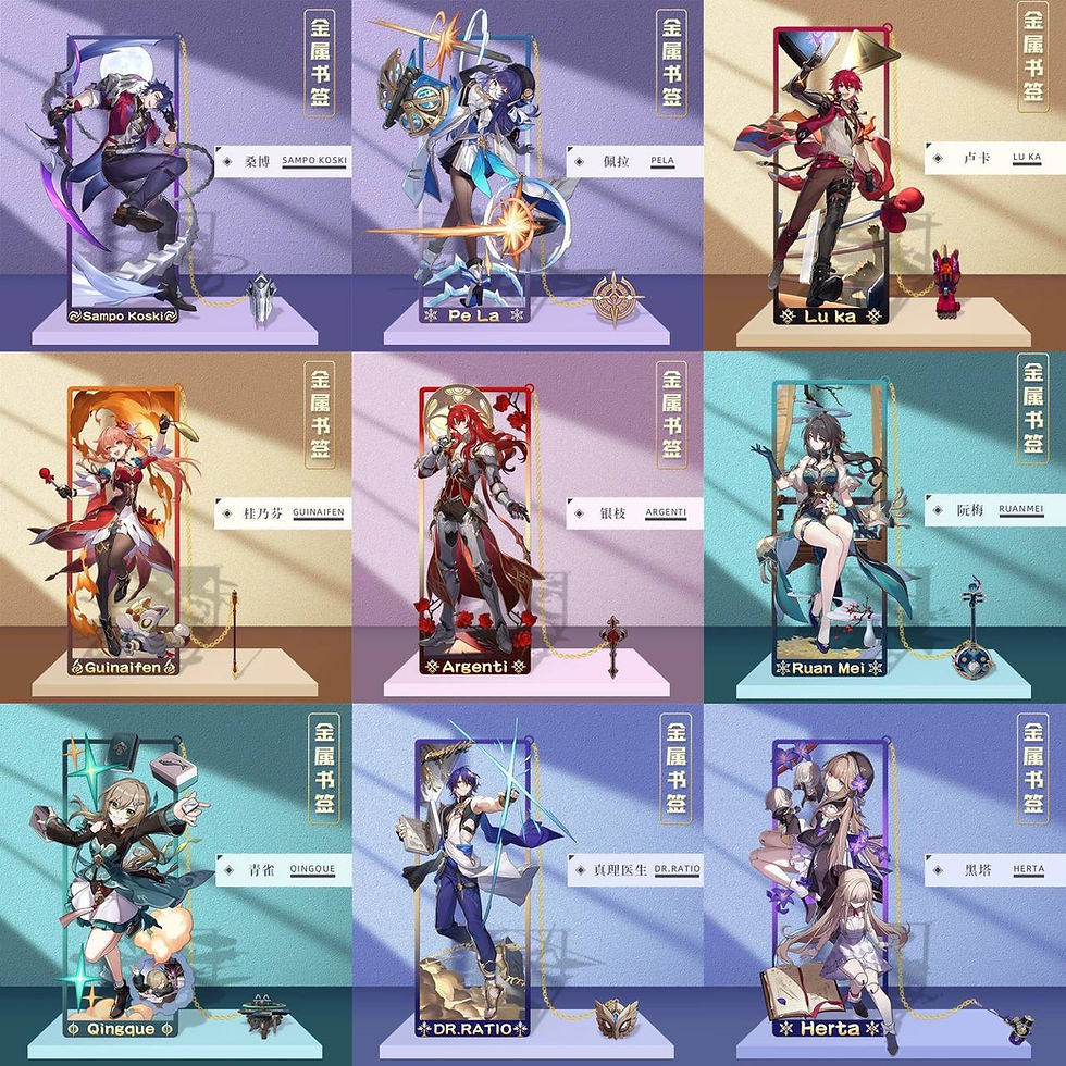 Thumbnail: [Swipe For More} Honkai: Star Rail Bookmark