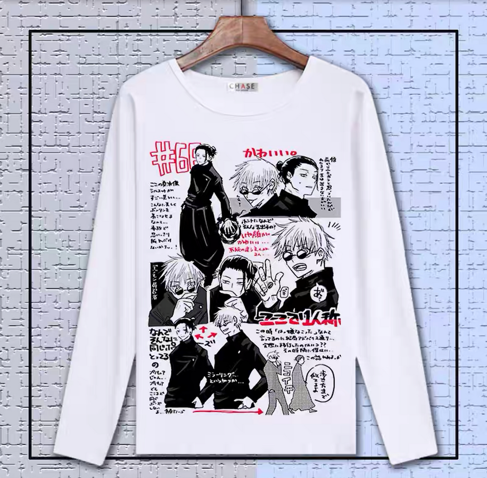 Thumbnail: Jujutsu Kaisen Long Sleeve T-Shirt [JJK]