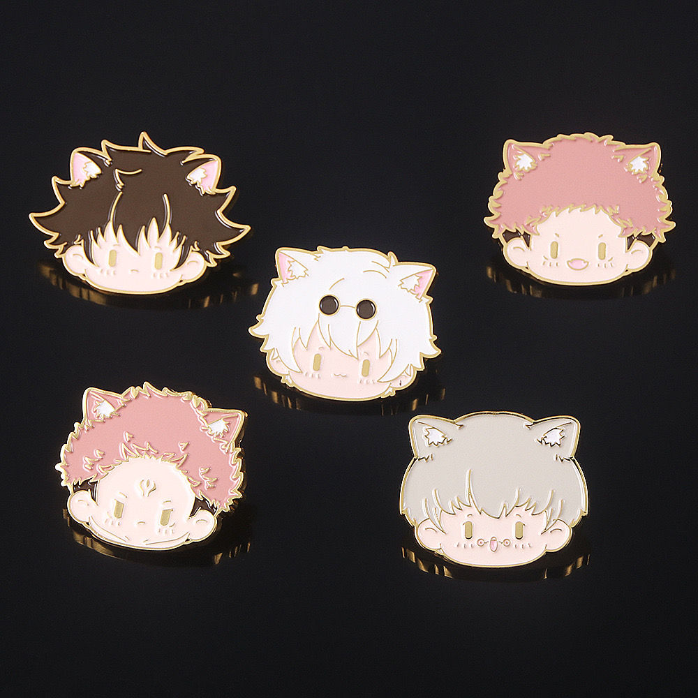 JJK Pins [instock but not Sukuna]
