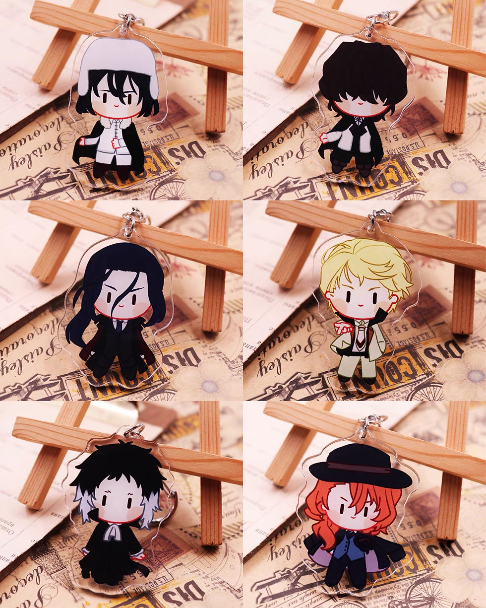 Thumbnail: [Swipe for more] Bungou Stray Dogs Keychaim