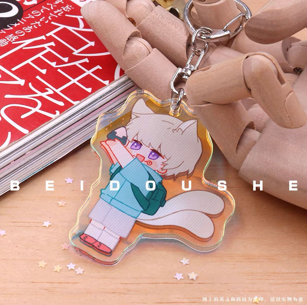 Thumbnail: Jujutsu Kaisen Holographic Charm/Keychain