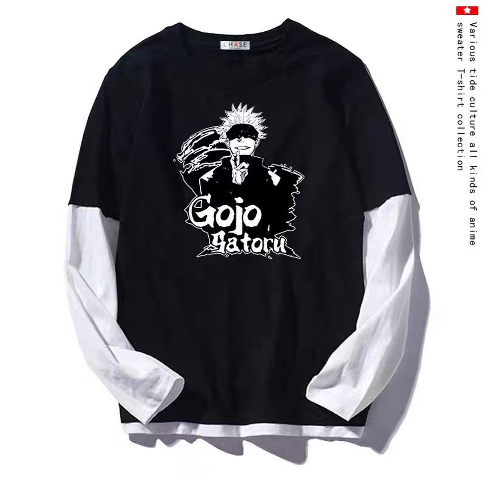 Thumbnail: [Swipe For More] Jujutsu Kaisen Long Sleeve Shirt 