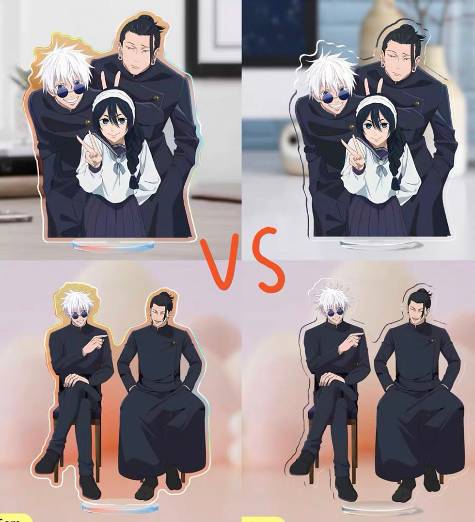 Thumbnail: [Swipe For More] Jujutsu Kaisen Holographic Standee
