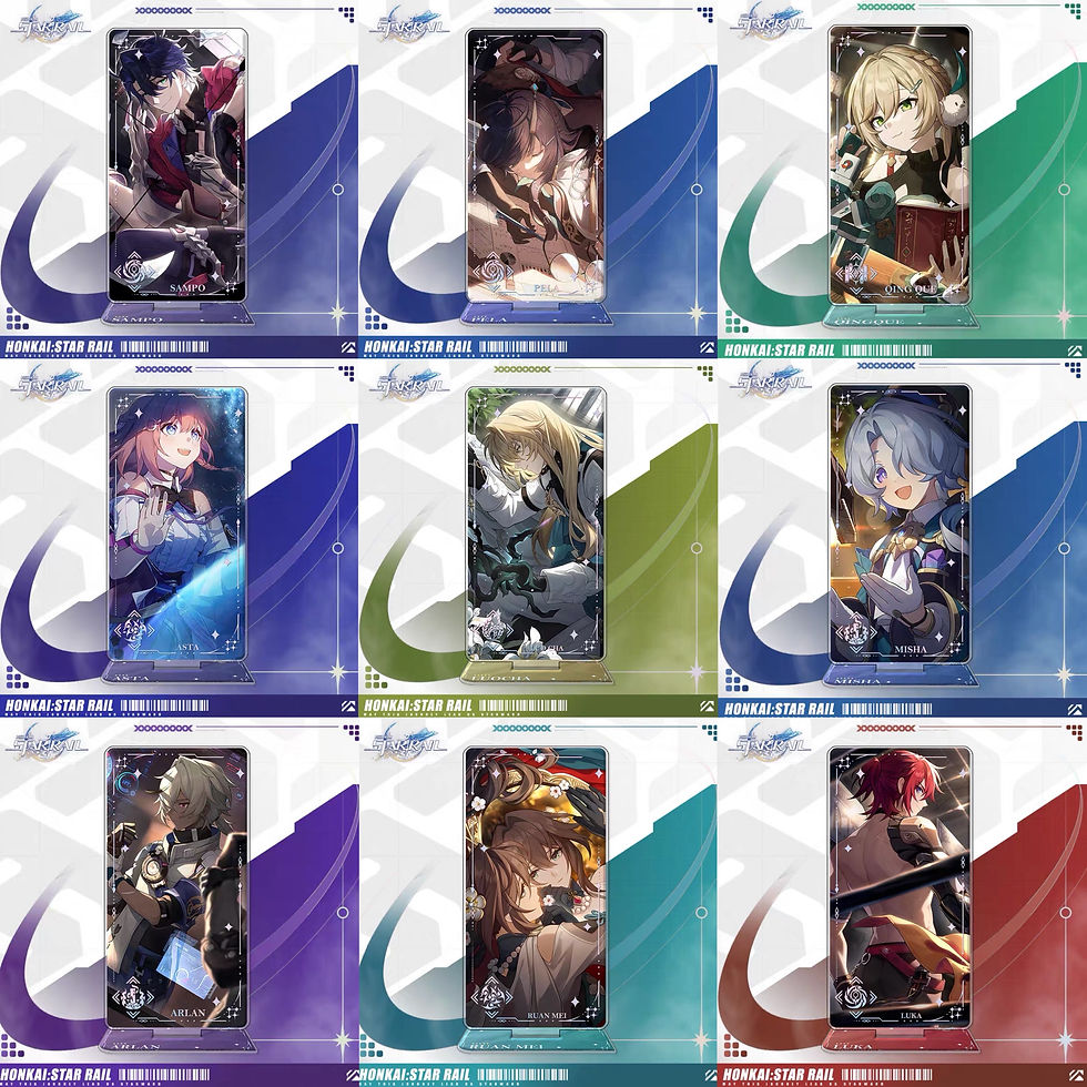Thumbnail: [Swipe For More] Honkai: Star Rail Light Cone Standee