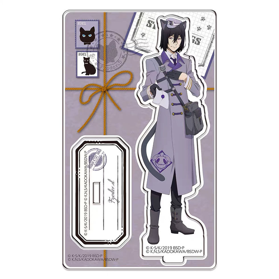 Thumbnail: [Swipe for more] Bungou Stray Dogs Standee 6 characters available 