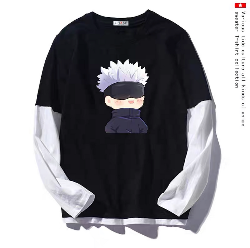 Thumbnail: [Swipe For More] Jujutsu Kaisen Long Sleeve Shirt 