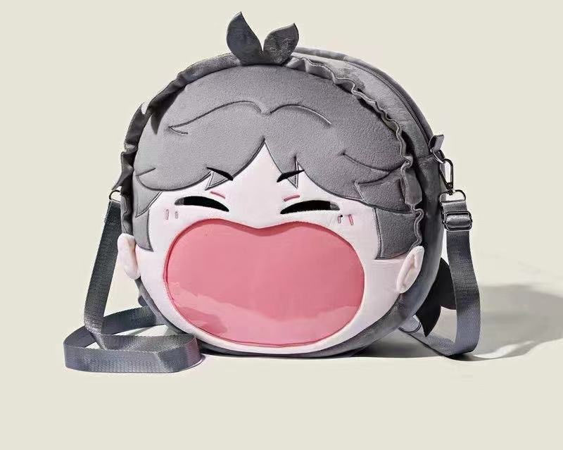 Thumbnail: Chigiri, Nagi, Kenma, Sugawara, Tsuki Big Mouth Ita Bag