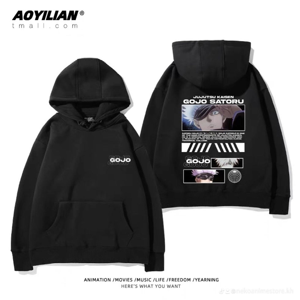 Thumbnail: Jujutsu Kaisen High Quality Hoodie [Short Fur Inside}