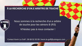 Le club recherche un arbitre de touche