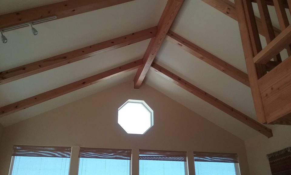 ADU , loft sleeping room, small kitchen and bath, ocean views