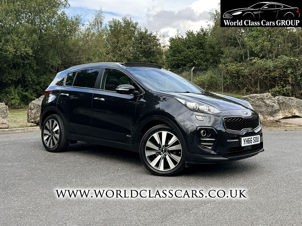 66 2016 Kia Sportage 2.0 CRDi KX-4 Auto MEGA SPEC Fully Loaded AWD Euro 6 182bhp