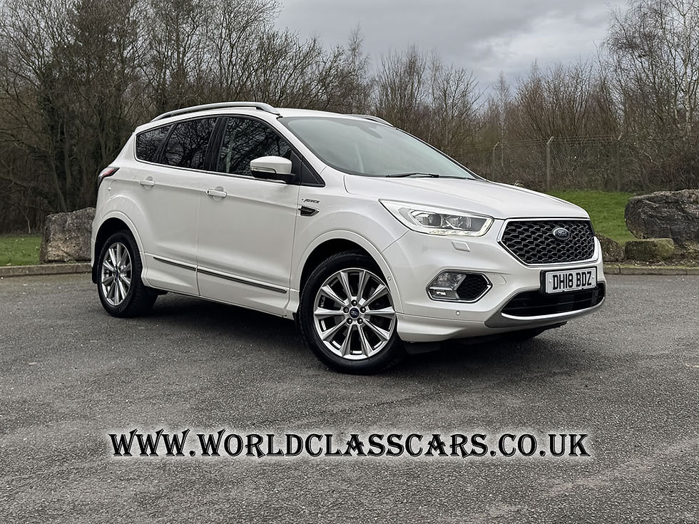 2018 Ford Kuga 2.0 TDCi Vignale TOP of the Range Manual Euro 6 Immaculate 150 ps
