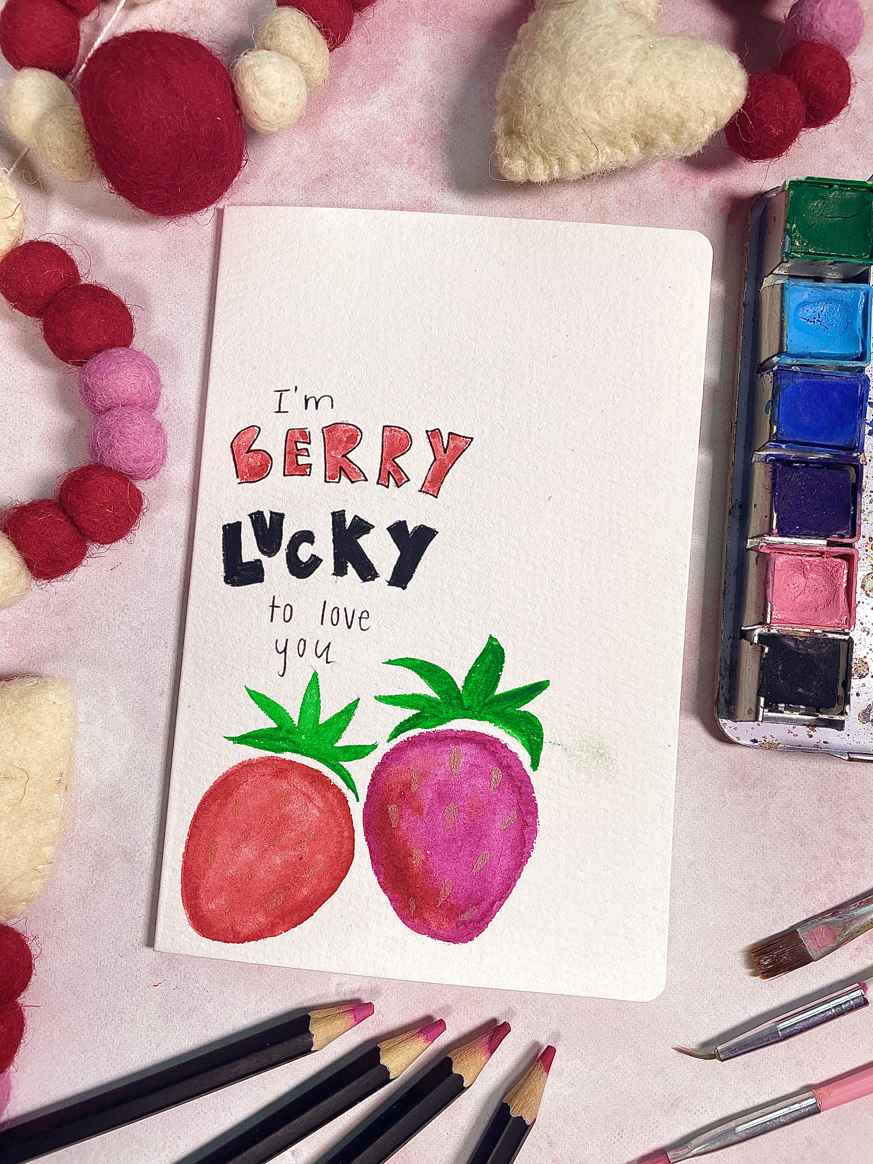 I'm Berry Lucky To Love You