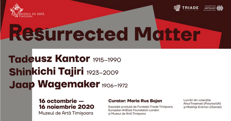 Group exhibition: Resurrected Matter, Museum of Art Timisoara, Romania