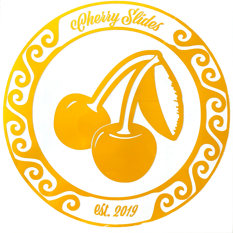 Thumbnail: 5 1/2"  Round Sticker - Full Cherries