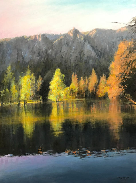 Richard Schloss 981. Calm Waters 32 x 24