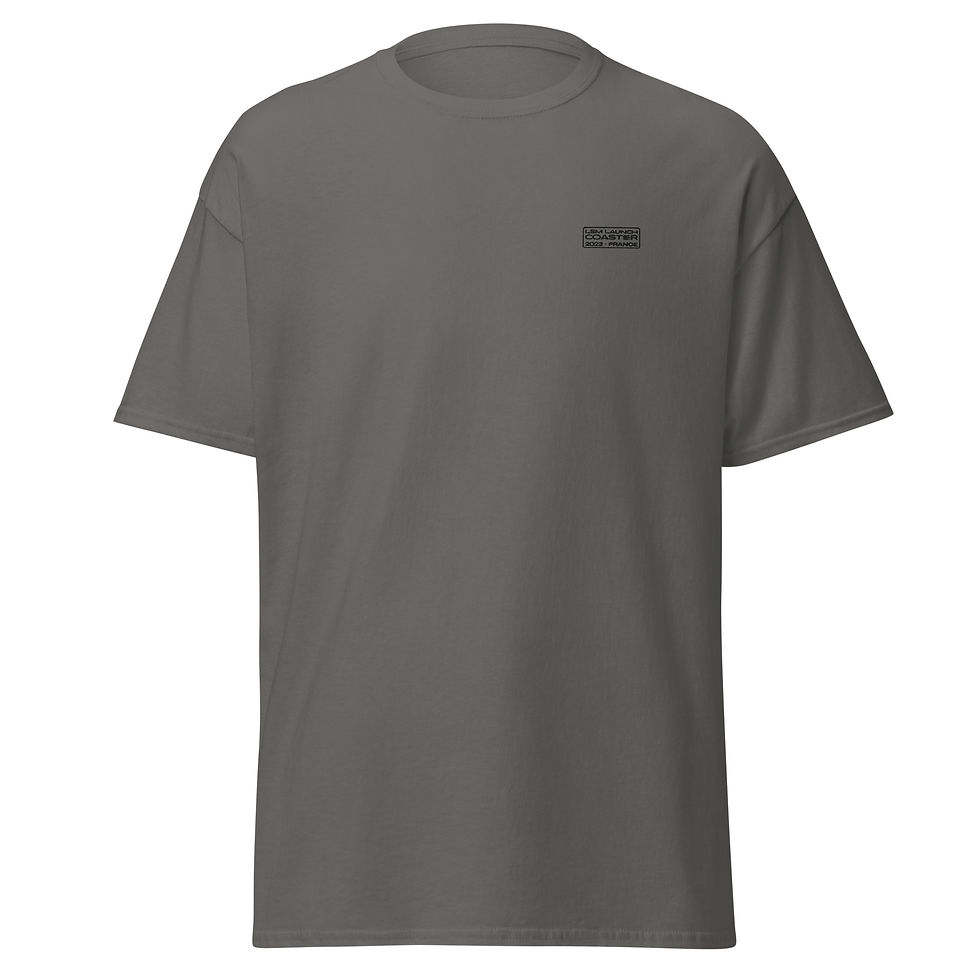 Miniature : T-shirt COASTER #002 — LAUNCH COASTER