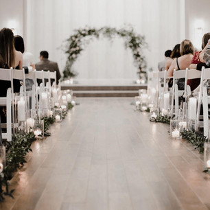 Wedding Aisle and arbor