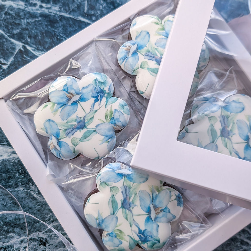 Thumbnail: Blue Magnolia Biscuits Gift Box
