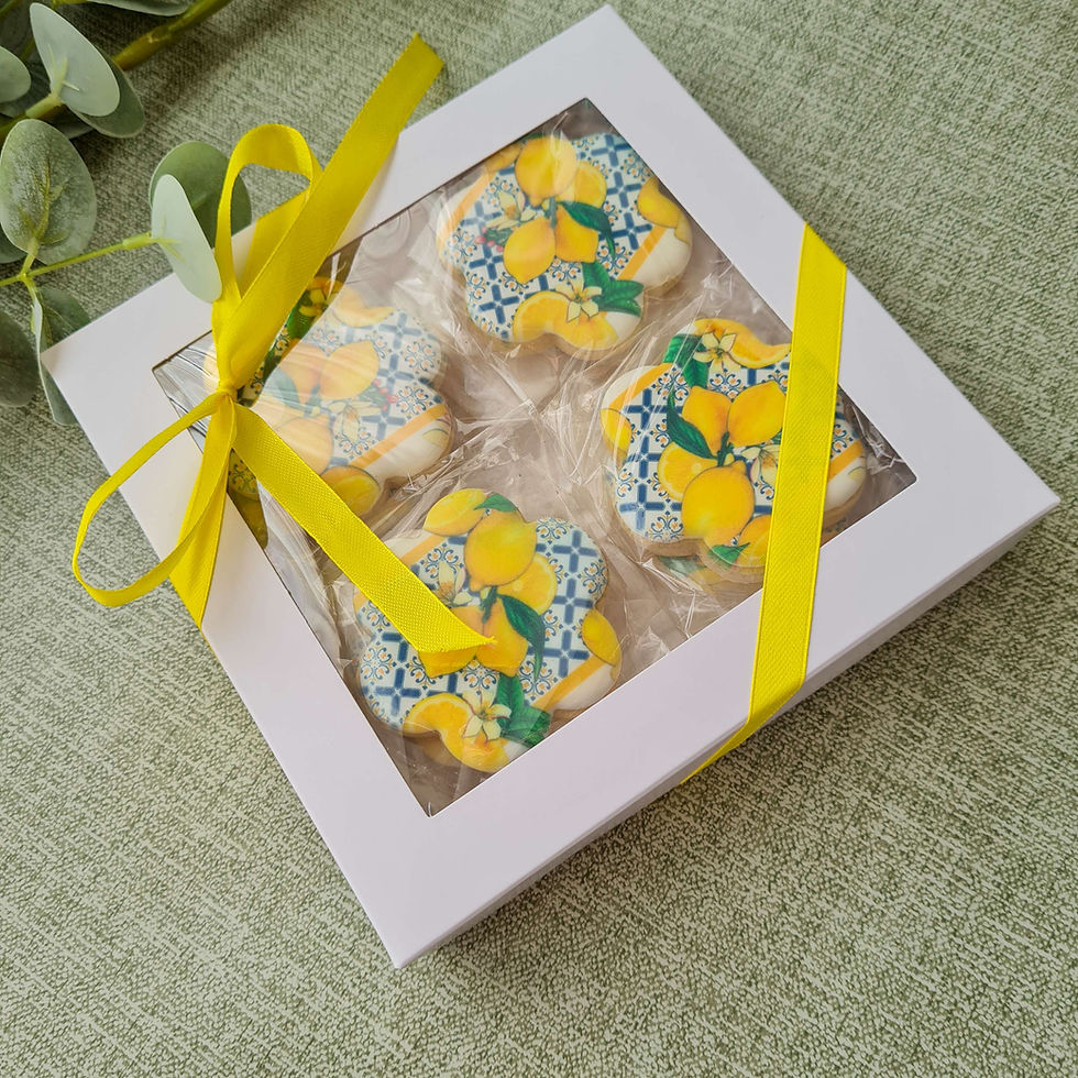 Thumbnail: Mediterranean Lemon Biscuits Gift Box