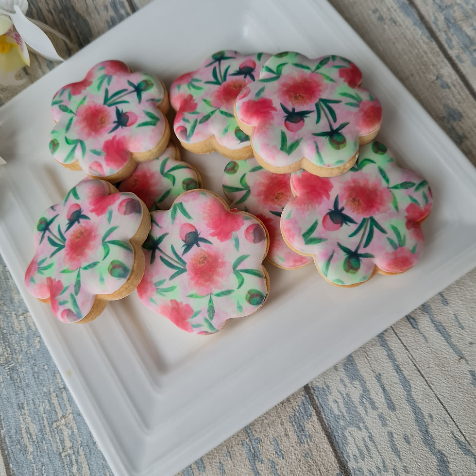 Thumbnail: Floral Biscuits Gift Box