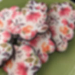 Watercolour Floral Biscuits Gift Box