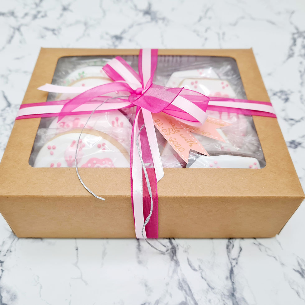 Thumbnail: Hand-Iced Biscuit Gift Box