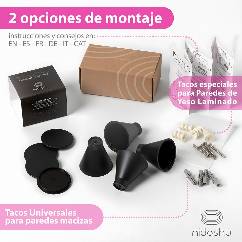 Thumbnail: Percheros de pared negros