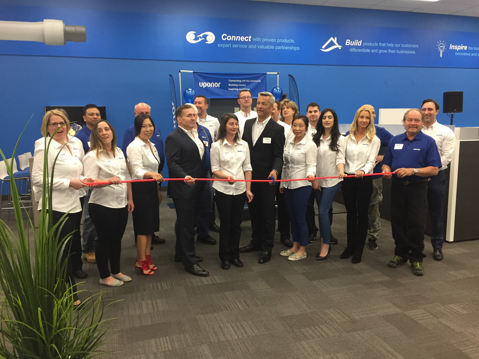 Uponor Office Grand Opening