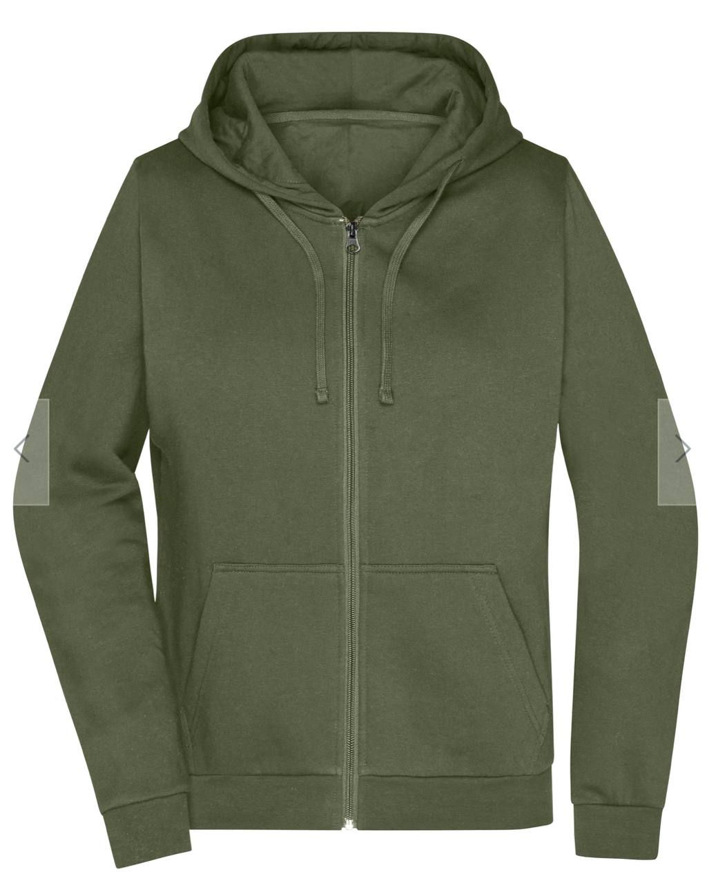 Zipped hoodie winterkleuren